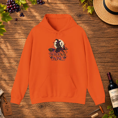 Witch Way To The Wine Hoodie