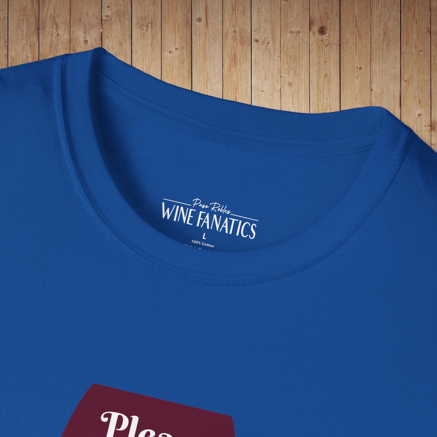 Please Paso The Wine Crewneck Tee