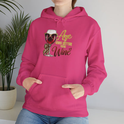 Age Gets Better With Wine Hoodie