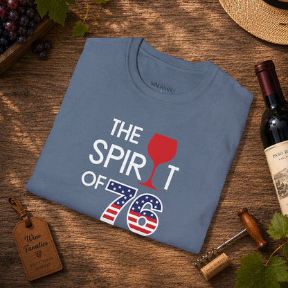The Spirit of 76 Independence Day Unisex Softstyle T-Shirt