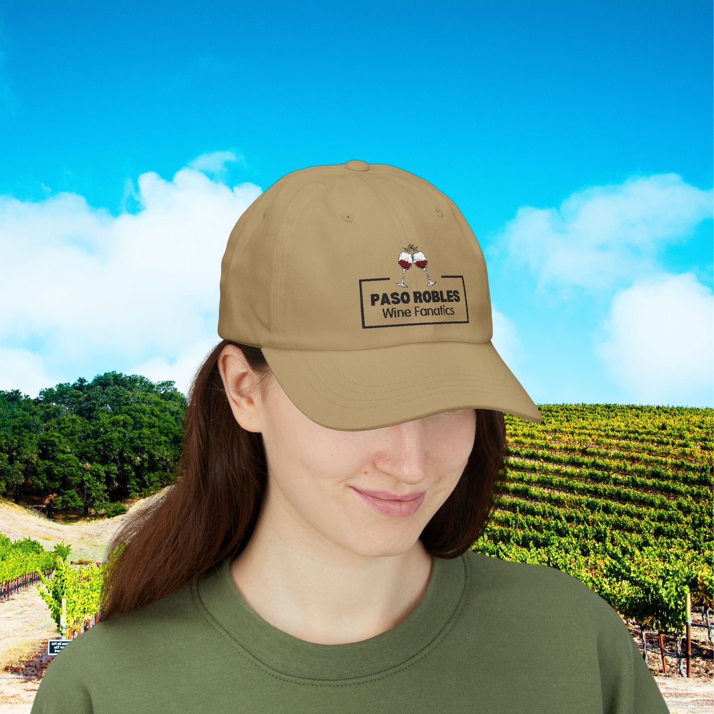 Paso Robles Wine Fanatics Banner Cap