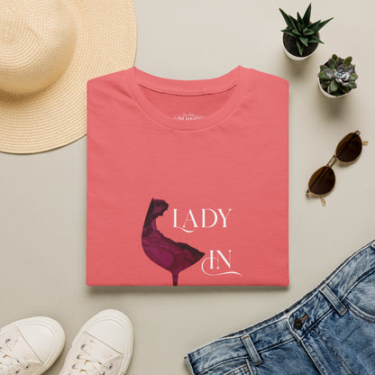Lady In Red Crewneck Tee