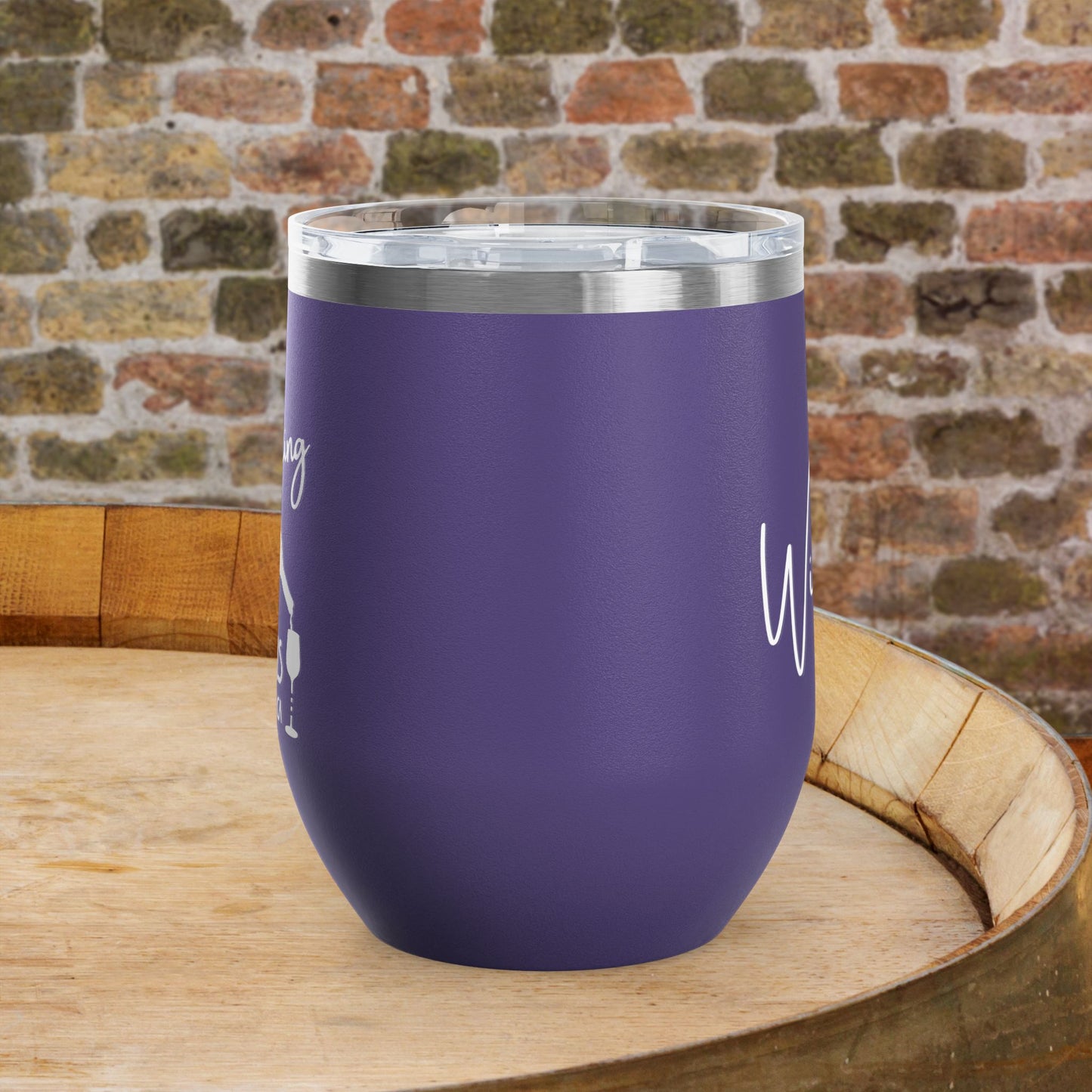 Making Pour Decisions in Napa Valley, CA Personalized 12oz Wine Tumbler