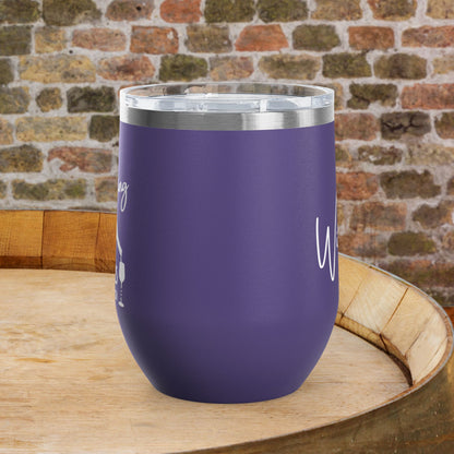 Making Pour Decisions in Napa Valley, CA Personalized 12oz Wine Tumbler