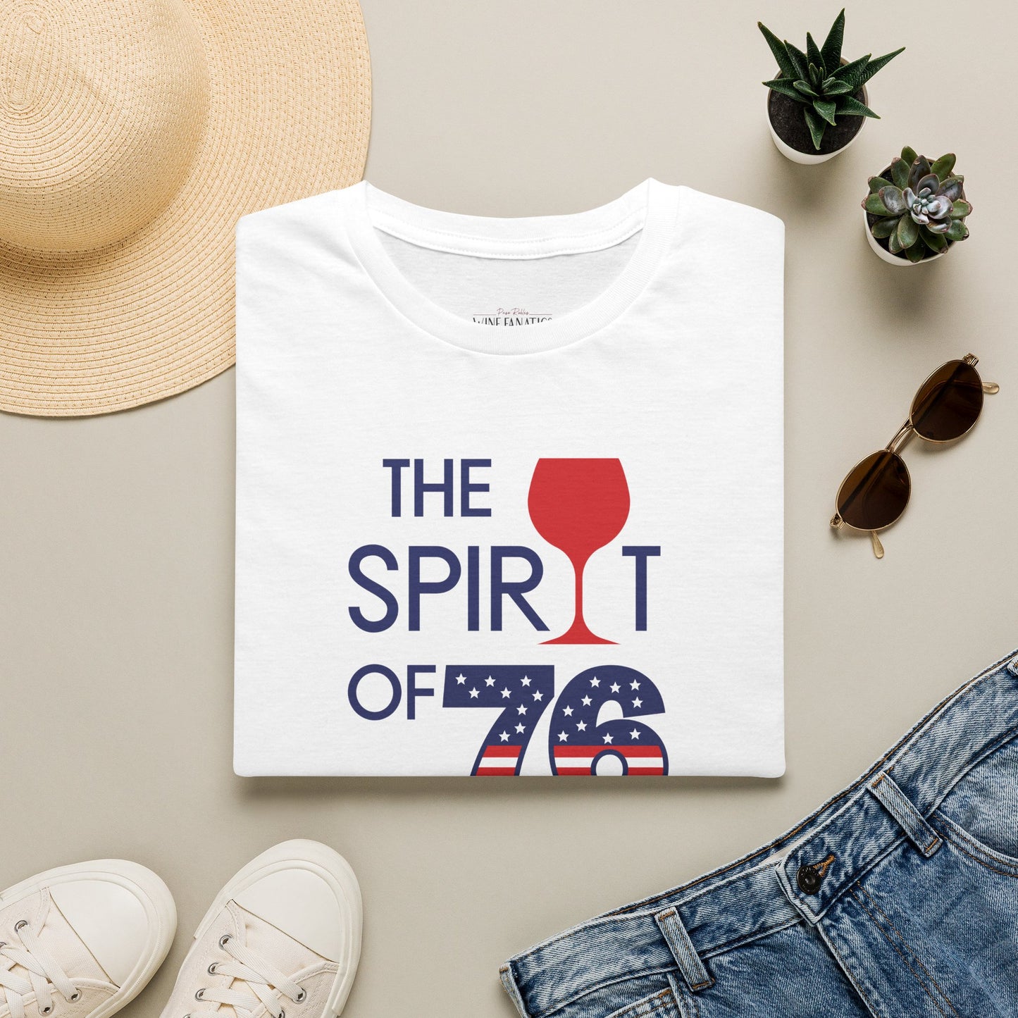 The Spirit of 76 Independence Day Unisex Softstyle T-Shirt