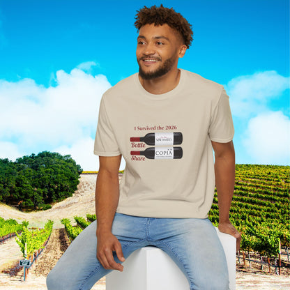PRWF 2026 Bottle Share Unisex Softstyle T-Shirt