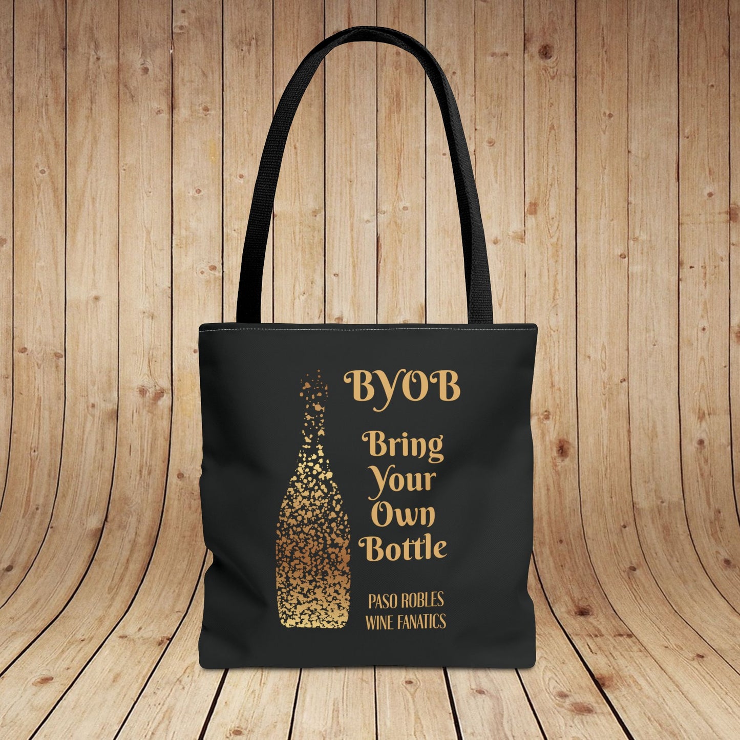 BYOB Bring Your Own Bottle Tote Bag