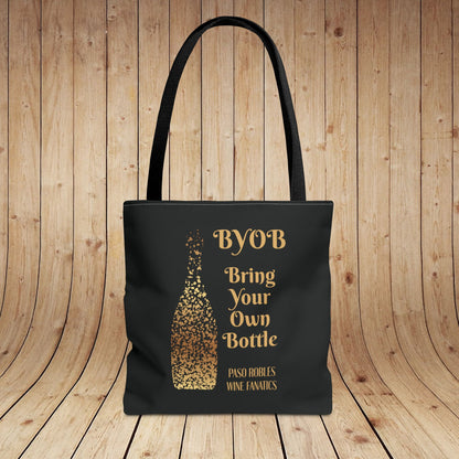 BYOB Bring Your Own Bottle Tote Bag