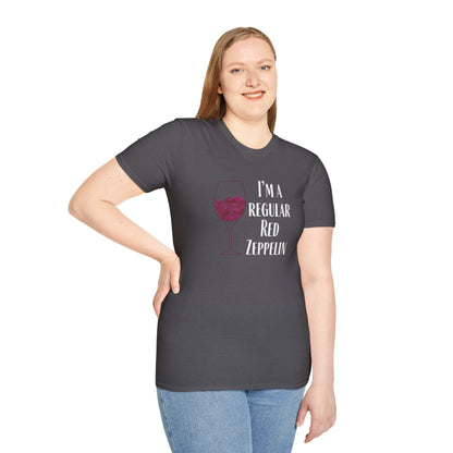 I'm A Regular Red Zeppelin Unisex Softstyle T-Shirt