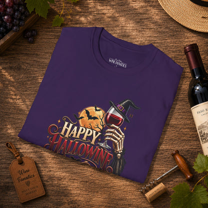 Happy Hallowine Crewneck T-Shirt