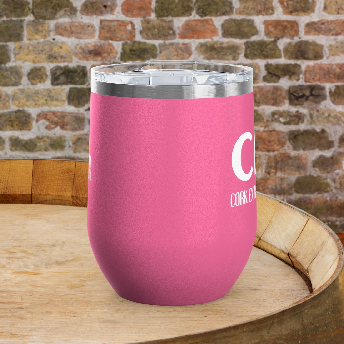 CEO Cork Extraction Officer Personalized 12oz Wine Tumbler