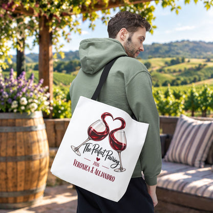 The Perfect Pairing Personalized Tote Bag