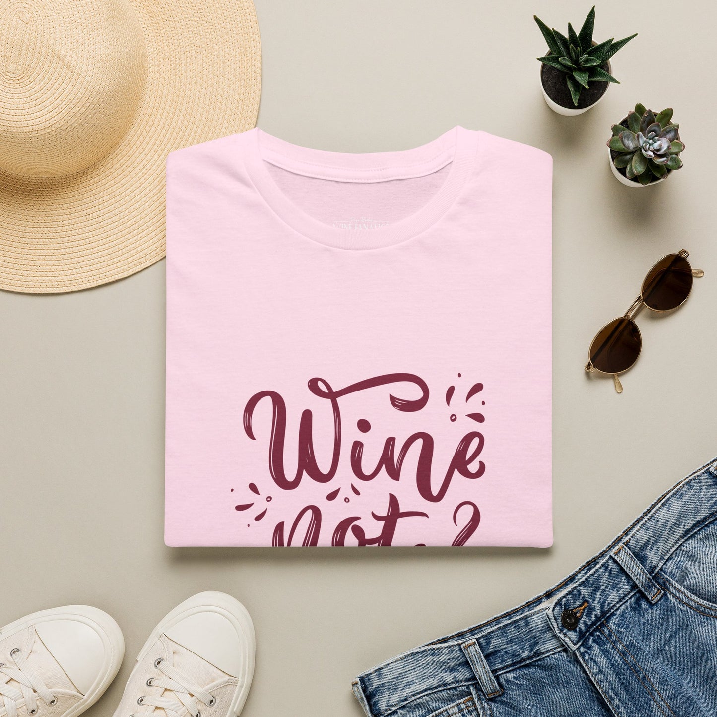 Wine Not? Crewneck Tee