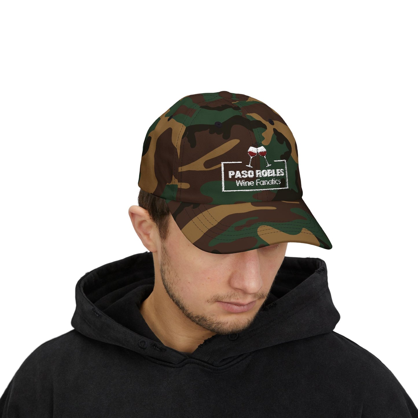Paso Robles Wine Fanatics Banner Dark Cap