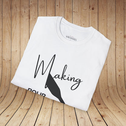 Making Pour Decisions Unisex Softstyle T-Shirt