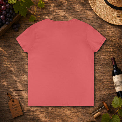 Oh Sip It's A Girl's Trip Personalized Ladies V-Neck Tee
