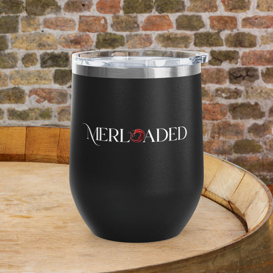 Merloaded 12oz Personalized Wine Tumbler