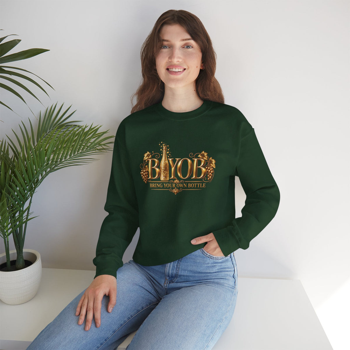 BYOB Bring Your Own Bottle Sweatshirt