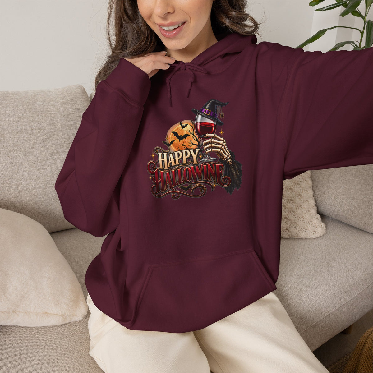 Happy Hallowine Hoodie