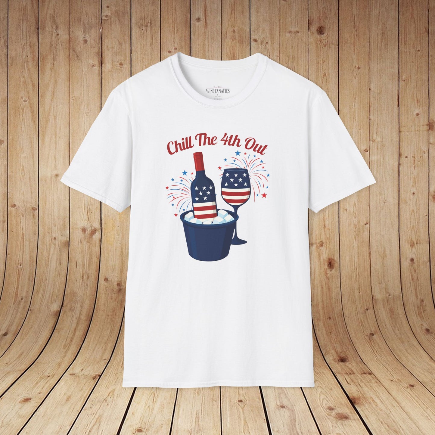 Chill The 4th Out Unisex Softstyle T-Shirt