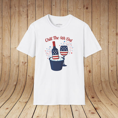 Chill The 4th Out Unisex Softstyle T-Shirt