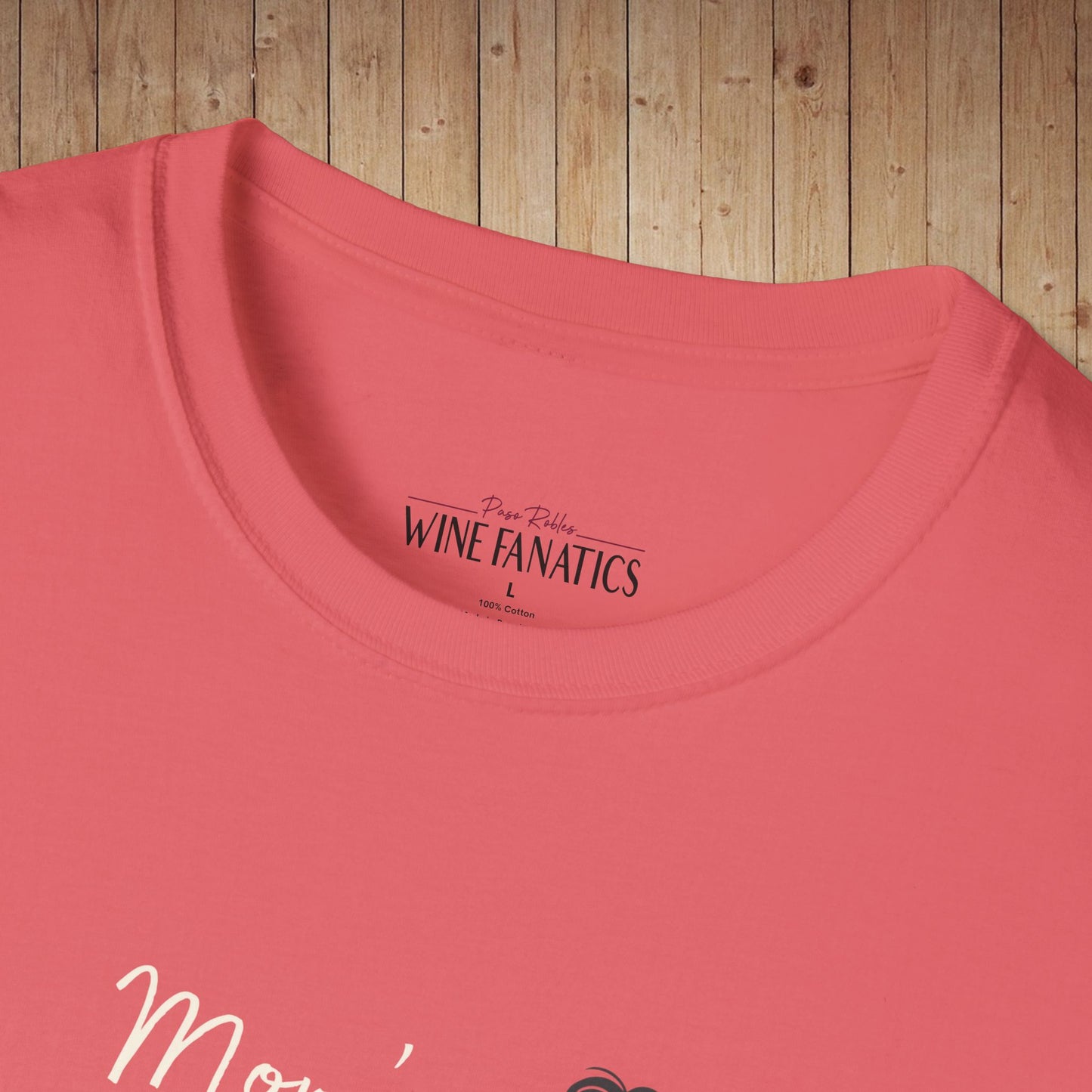 Mom's superpower, turning whine into Wine! Tee