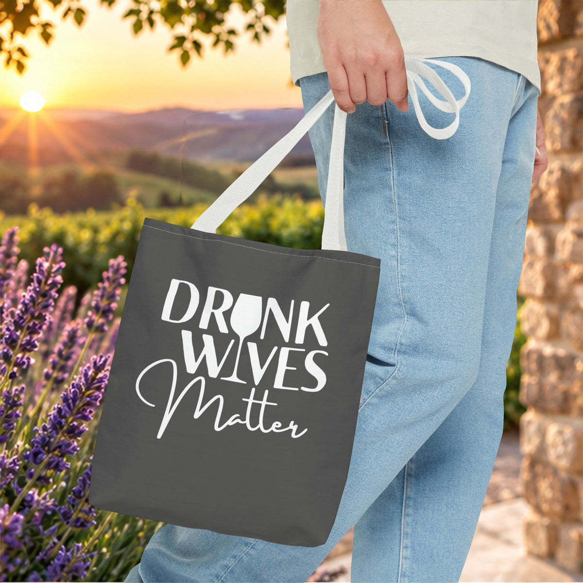 Drunk Wives Matter Tote Bag