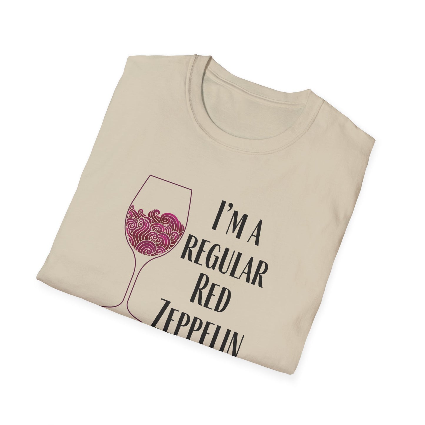 I'm A Regular Red Zeppelin Unisex Softstyle T-Shirt