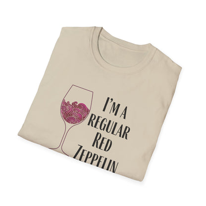 I'm A Regular Red Zeppelin Unisex Softstyle T-Shirt