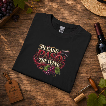 Please Paso The Wine Long Sleeve T-Shirt