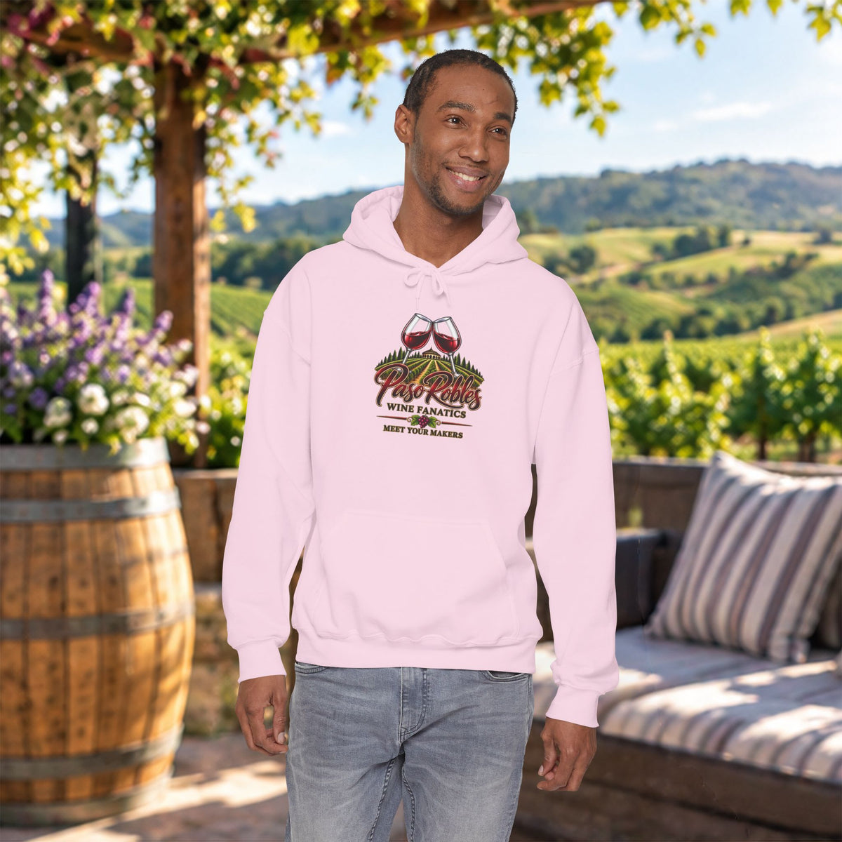 A Toast To Paso Robles Wine Fanatics Hoodie