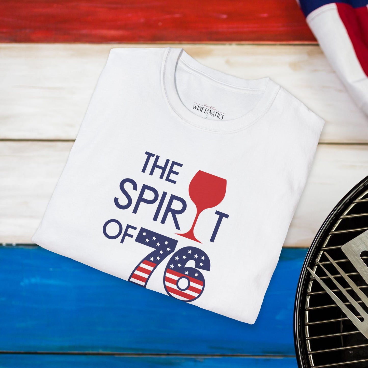 The Spirit of 76 Independence Day Unisex Softstyle T-Shirt