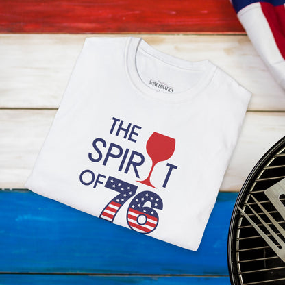 The Spirit of 76 Independence Day Unisex Softstyle T-Shirt