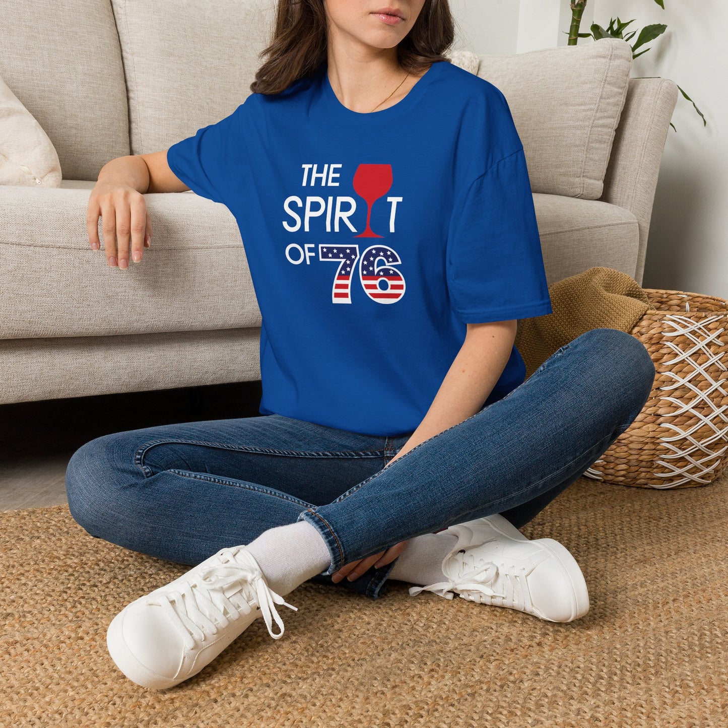 The Spirit of 76 Independence Day Unisex Softstyle T-Shirt