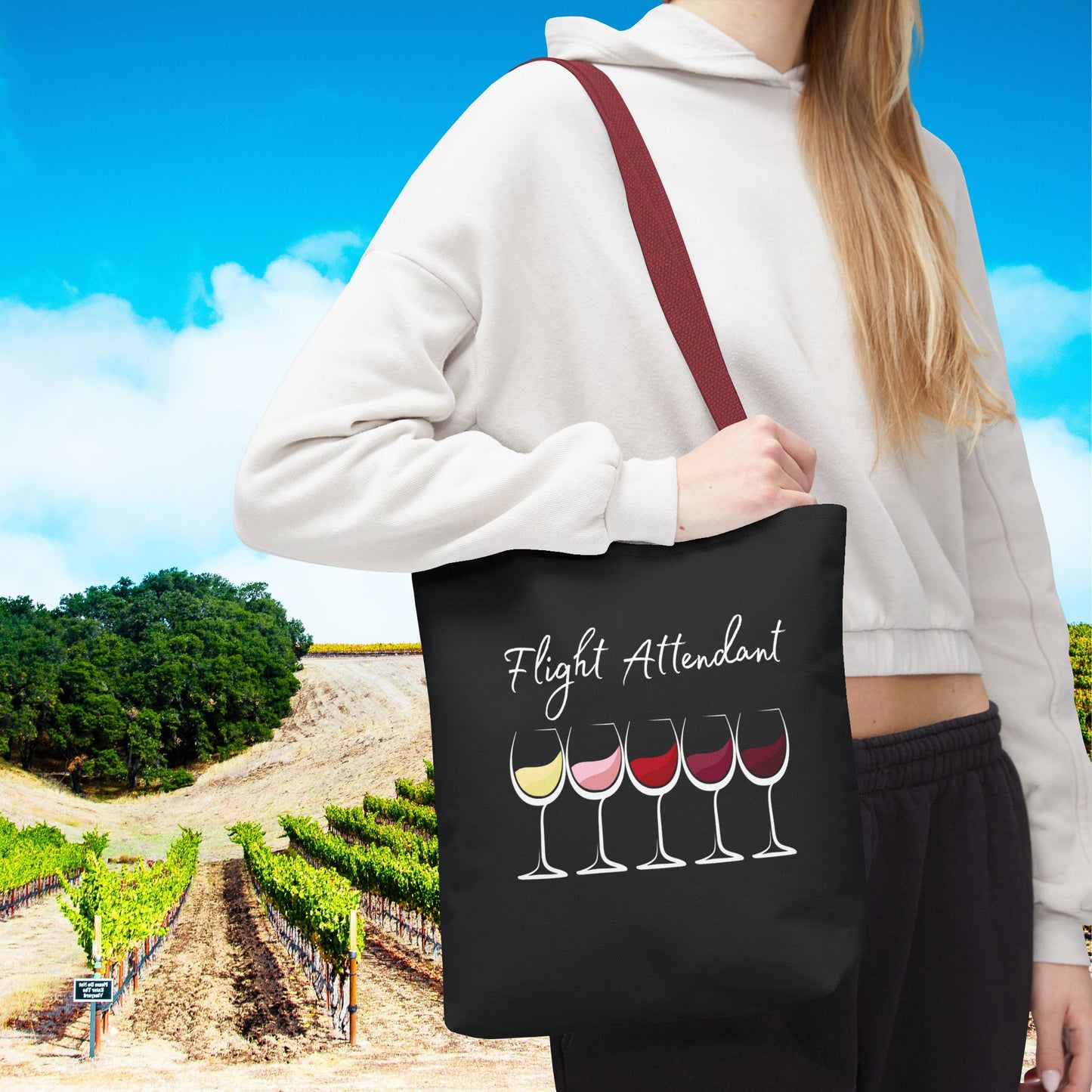 Flight Attendant Tote Bag