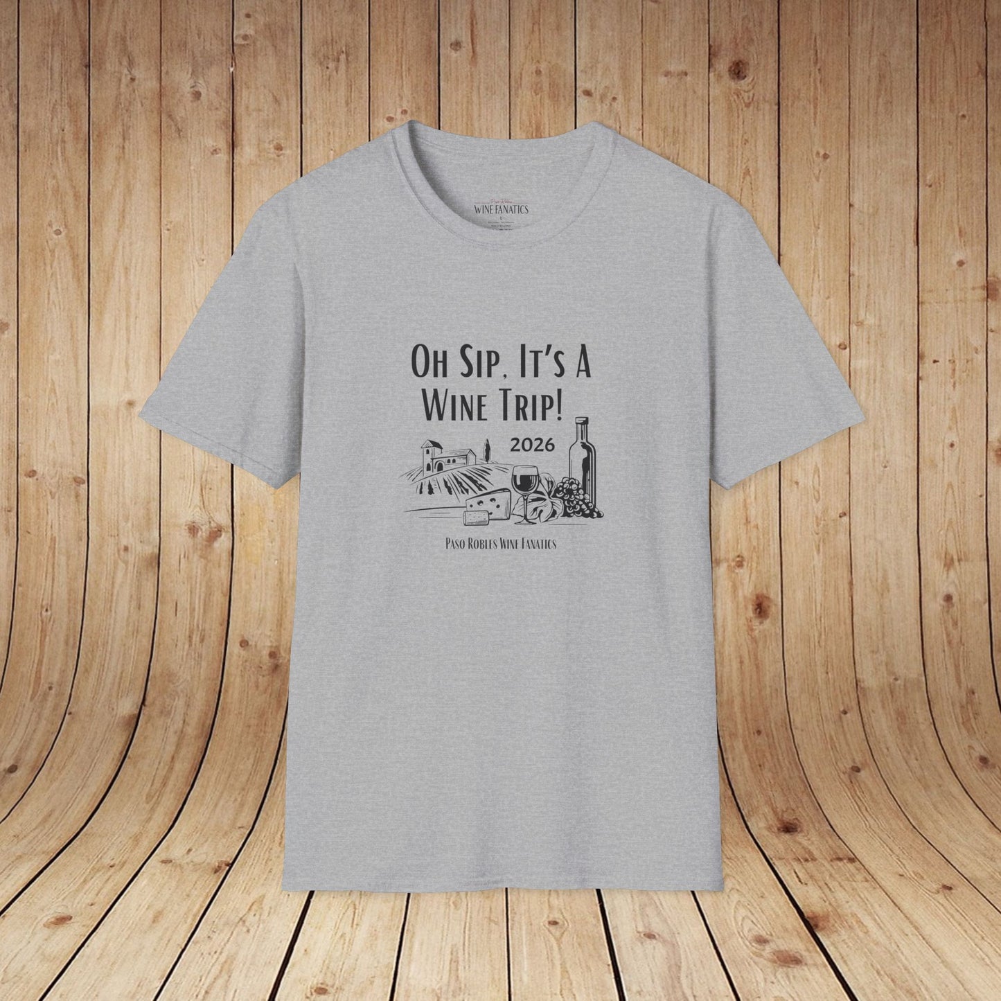 Oh Sip It's A Wine Trip Unisex Softstyle T-Shirt