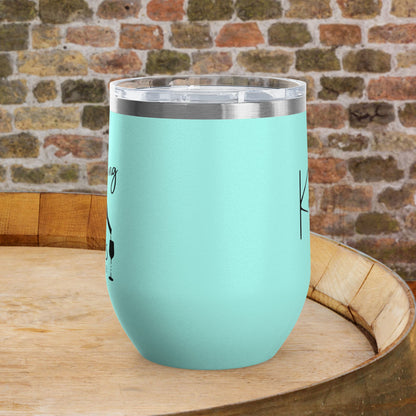 Making Pour Decisions in Sonoma County, CA Personalized 12oz Wine Tumbler