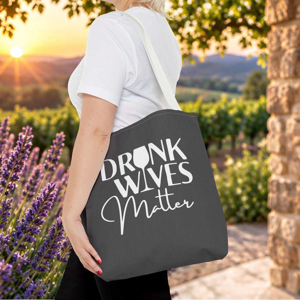 Drunk Wives Matter Tote Bag