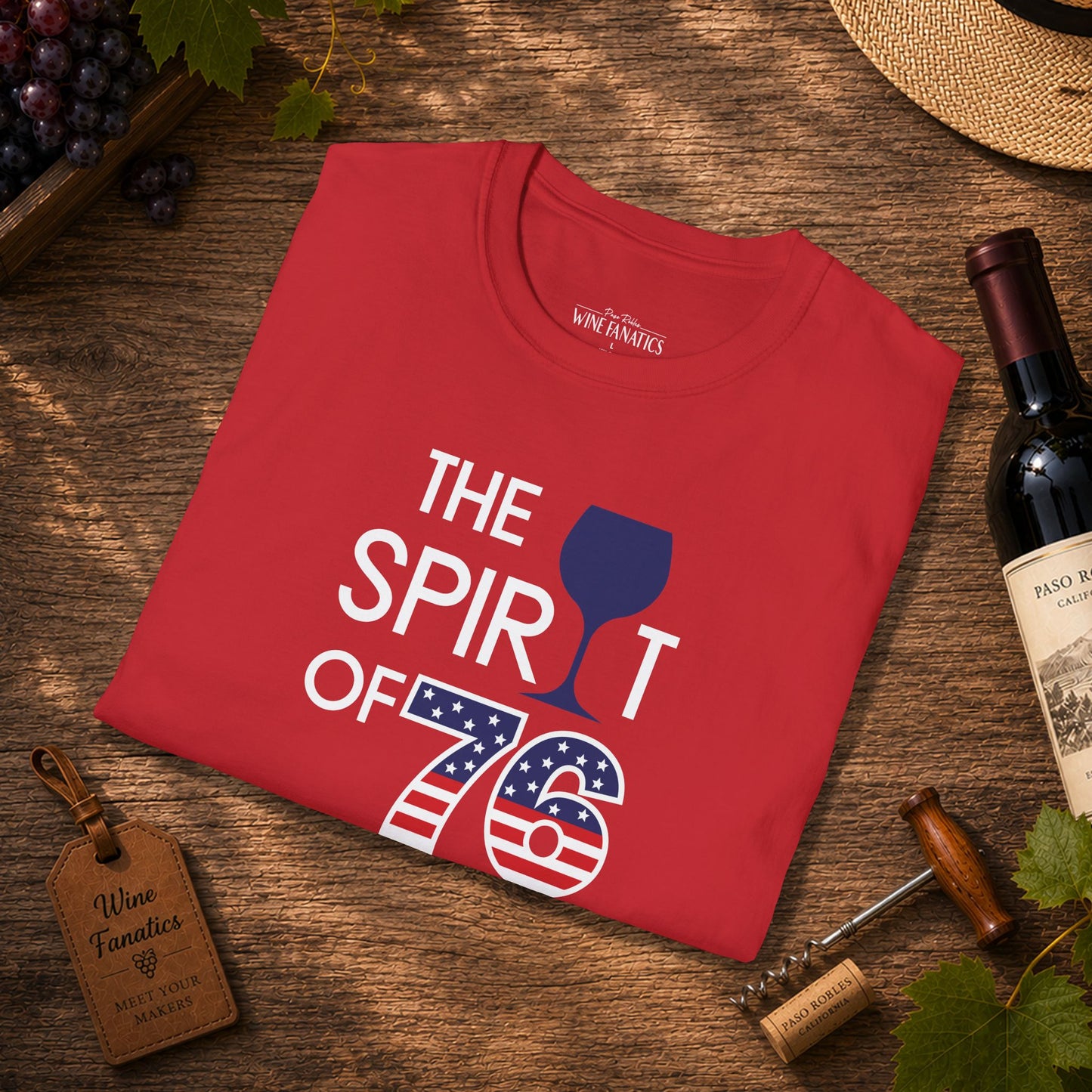The Spirit of 76 Independence Day Unisex Softstyle T-Shirt
