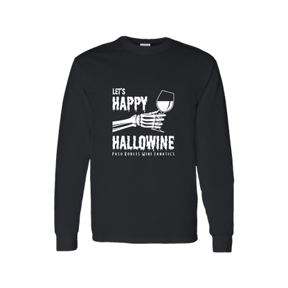 Let's Happy Hallowine Long Sleeve T-Shirt