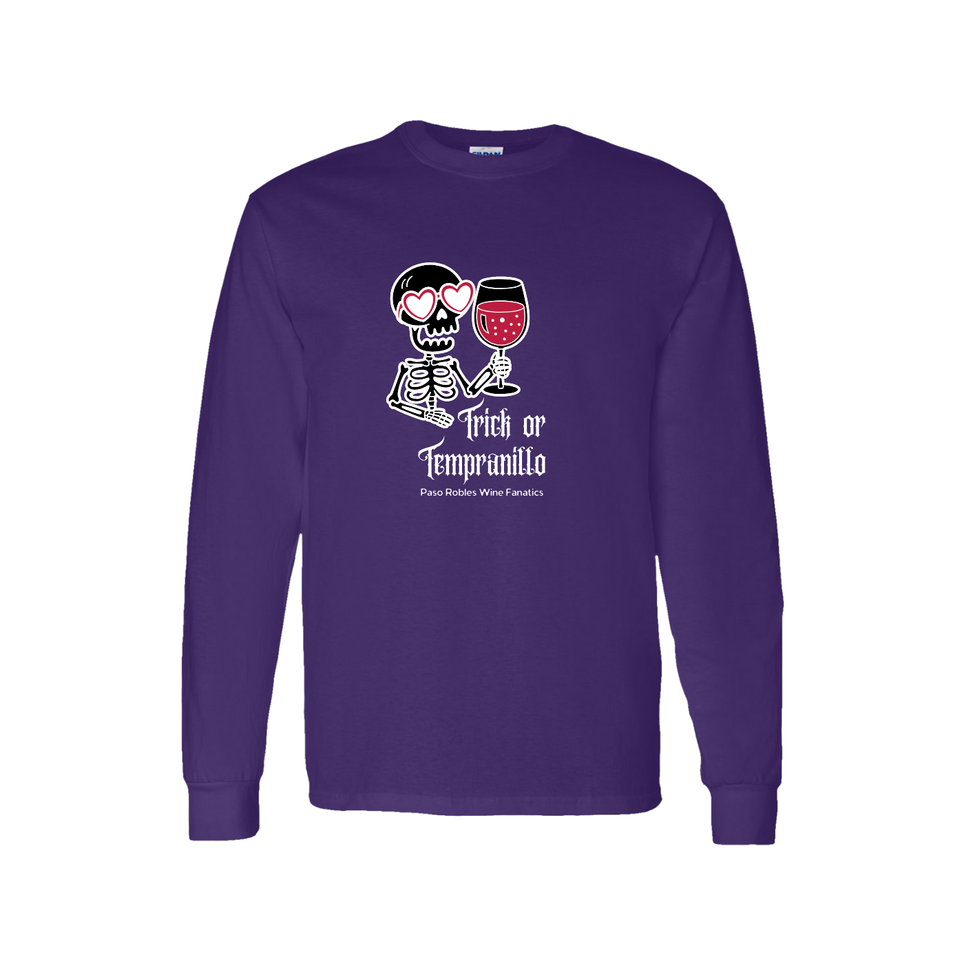 Trick or Tempranillo Long Sleeve T-Shirt