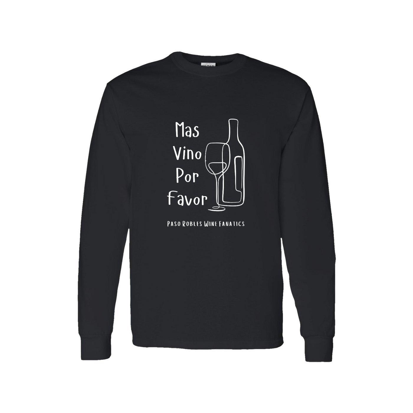 Mas Vino Por Favor Long Sleeve T-Shirt
