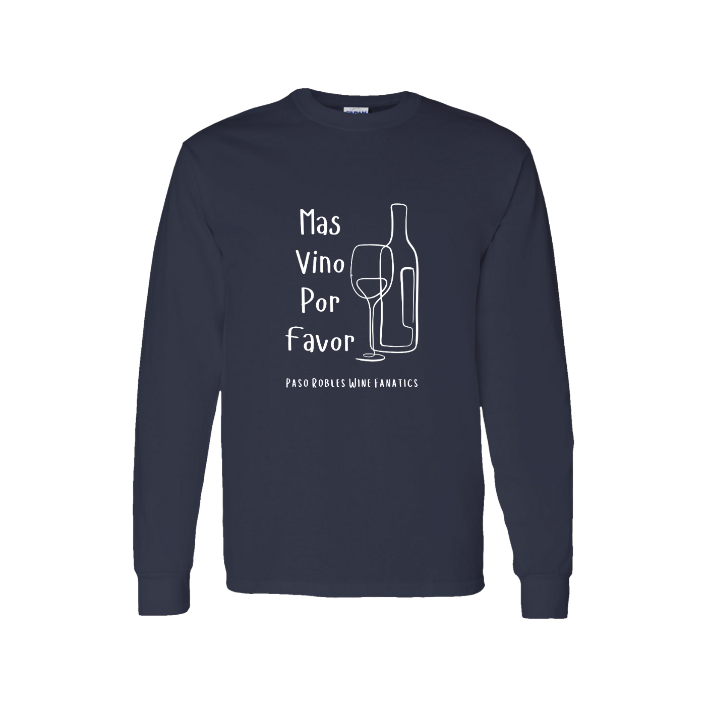 Mas Vino Por Favor Long Sleeve T-Shirt