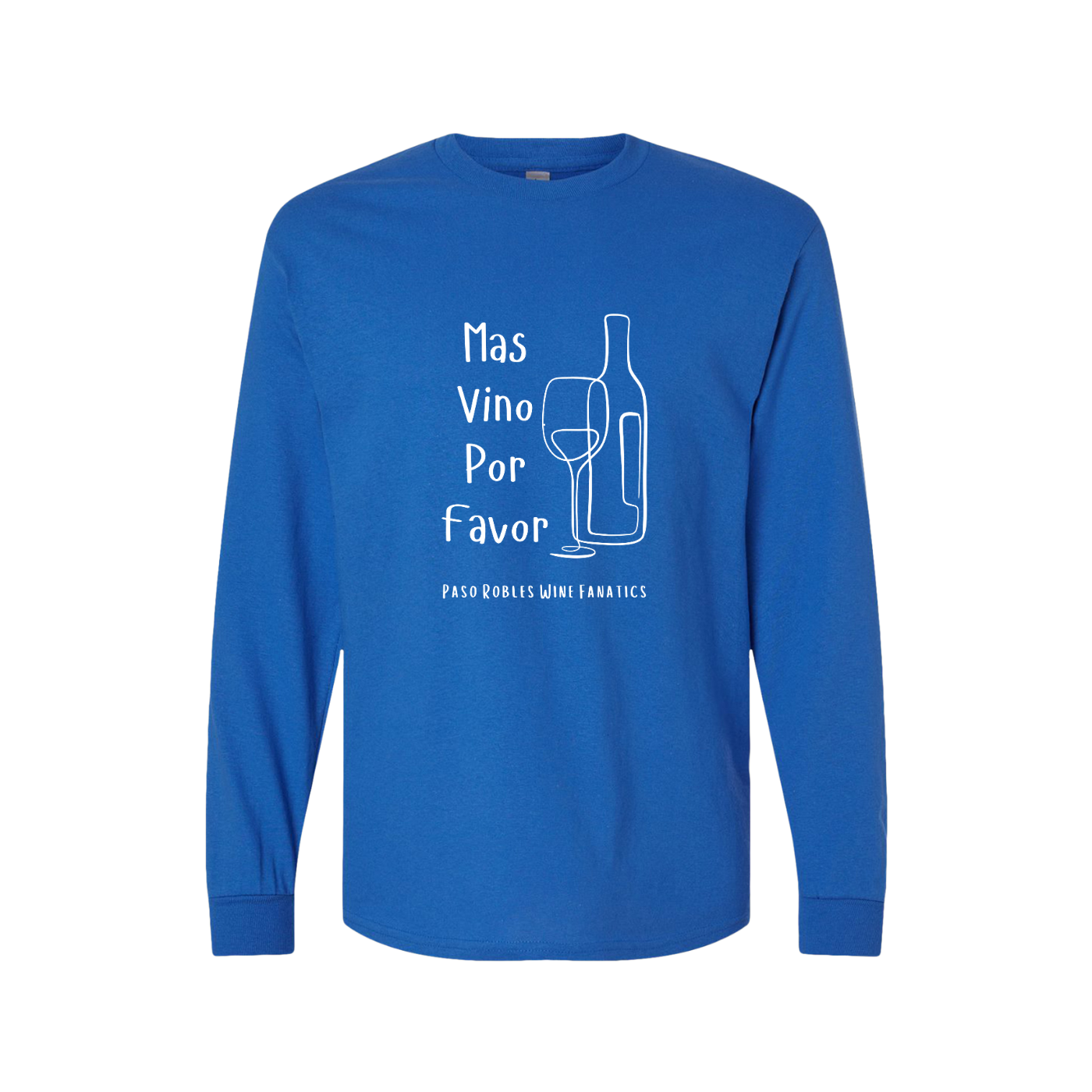 Mas Vino Por Favor Long Sleeve T-Shirt