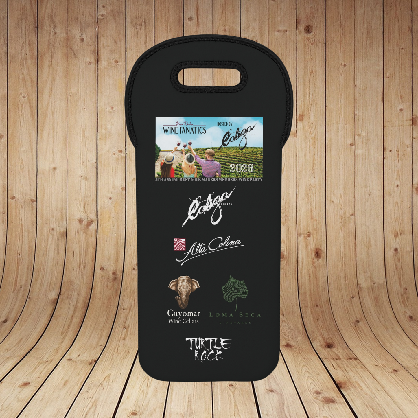 PRWF 2026 Meet Your Makers Party Insulated Bottle Bag