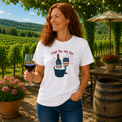Chill The 4th Out Unisex Softstyle T-Shirt