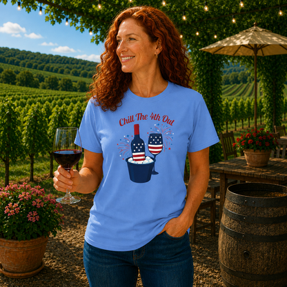 Chill The 4th Out Unisex Softstyle T-Shirt