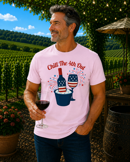 Chill The 4th Out Unisex Softstyle T-Shirt