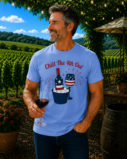 Chill The 4th Out Unisex Softstyle T-Shirt