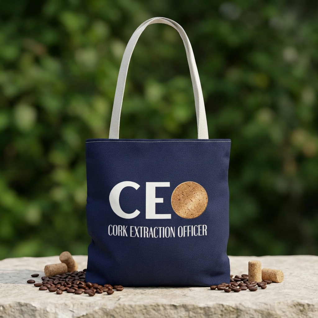 CEO - Cork Extraction Officer Personalized Tote Bag